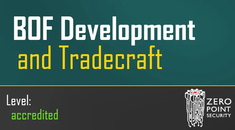 BOF Development and Tradecraft