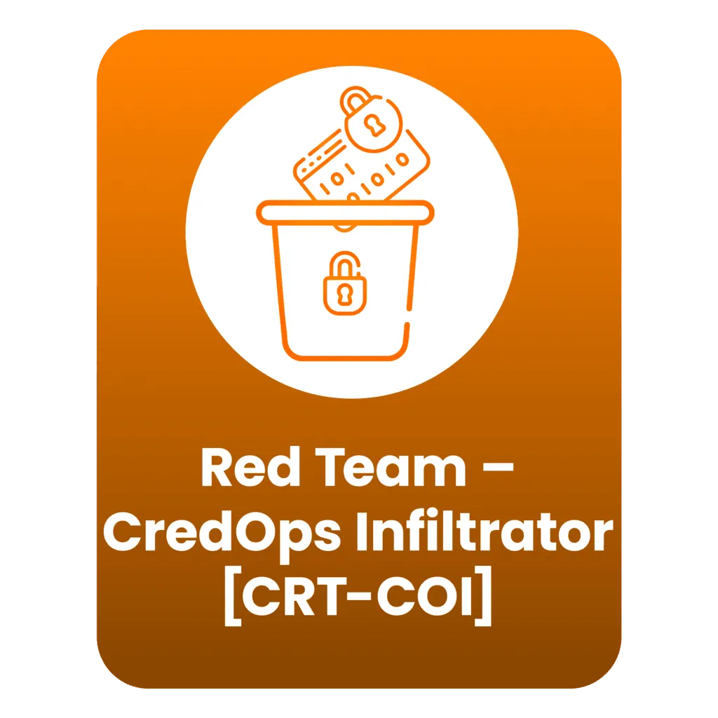 Certified Red Team CredOps Infiltrator